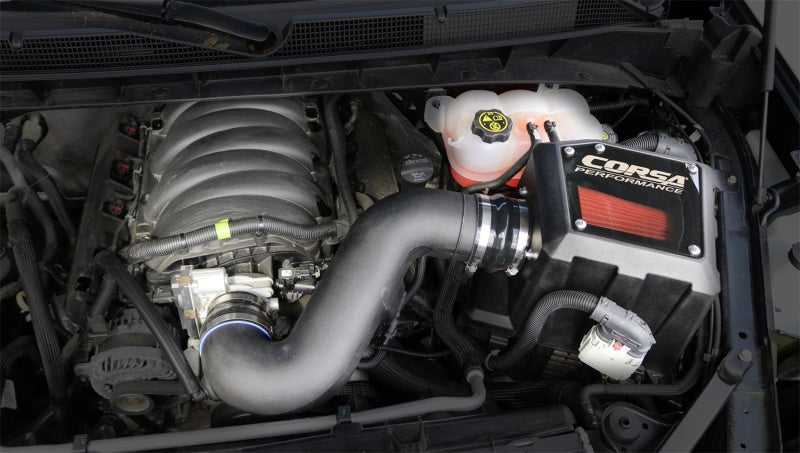 Corsa 19-25 Chevy Silverado / GMC Sierra 21-24 GM SUV 6.2L V8 Cold Air Intake with DryTech Filter