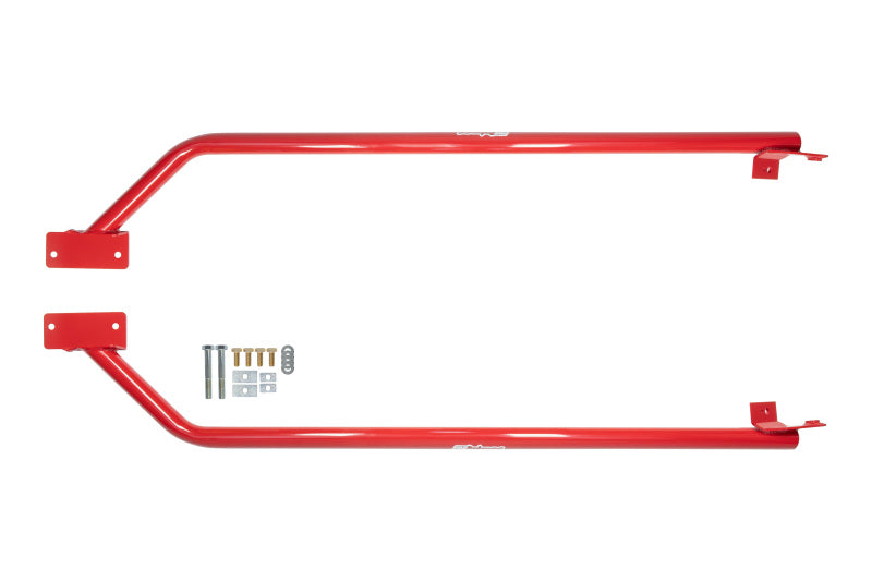 UMI Performance 1052-R Subframe Connectors Bolt-In Red for 2005-2014 Mustang