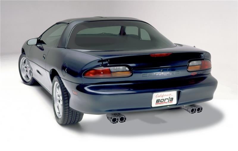 Borla 14780 98-01 CAMARO/TRANS AM 5.7L V8 AT/MT Catback Exhaust Quad Tips - #14780