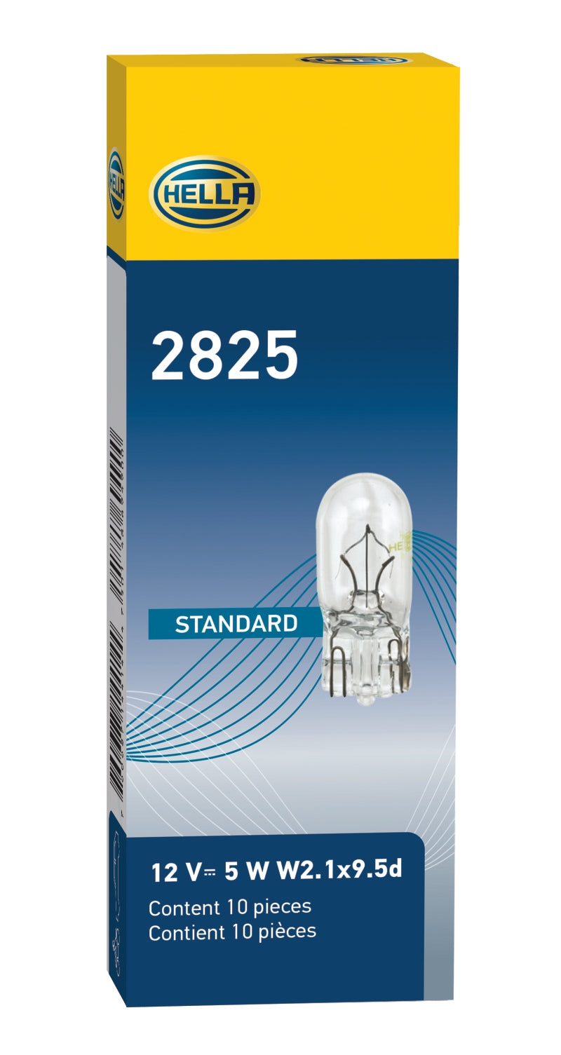 HELLA 2825 12V 5W 4CP W2.1x9.5d T3.25 Bulb