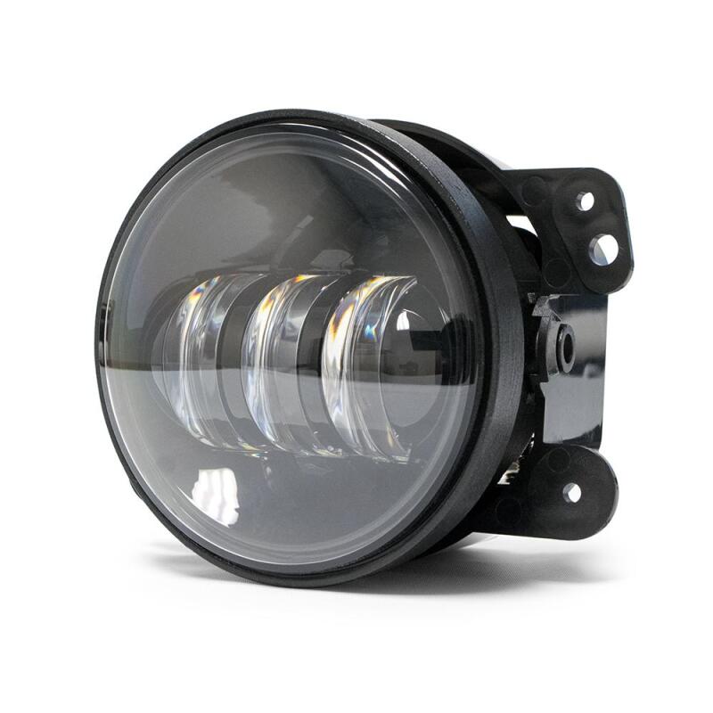 DV8 Offroad 07-18 Jeep Wrangler JK 4in 30W LED Replacement Fog Lights - #R4FL16W3W