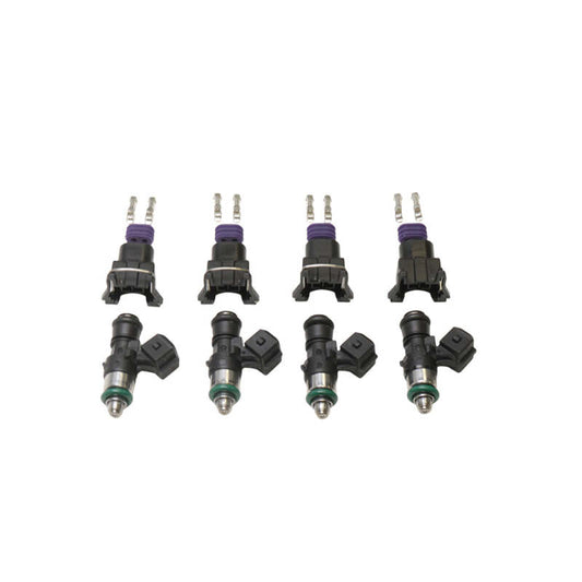 DeatschWerks Set of 4 1500cc/min For The Fitech/Holley Sniper TBI Units