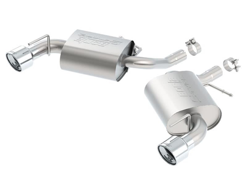 Borla 11933 2016 Chevy Camaro 2.0L Turbo AT/MT S-Type Rear Section Exhaust - #11933