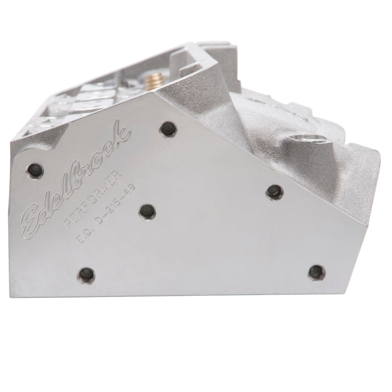 Edelbrock 60609 Cylinder Head Pontiac Performer RPM CNC Chamber 87cc Bare Single