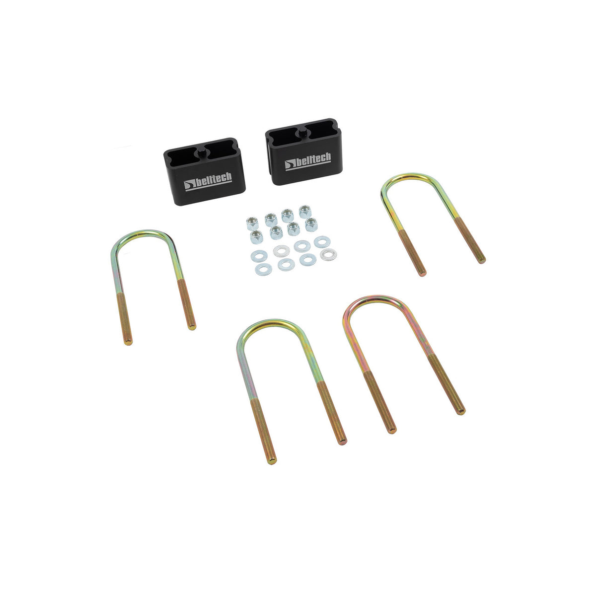 Belltech Lowering Block Kit 3in Extruded Blocks for 1982-2003 Chevy S10