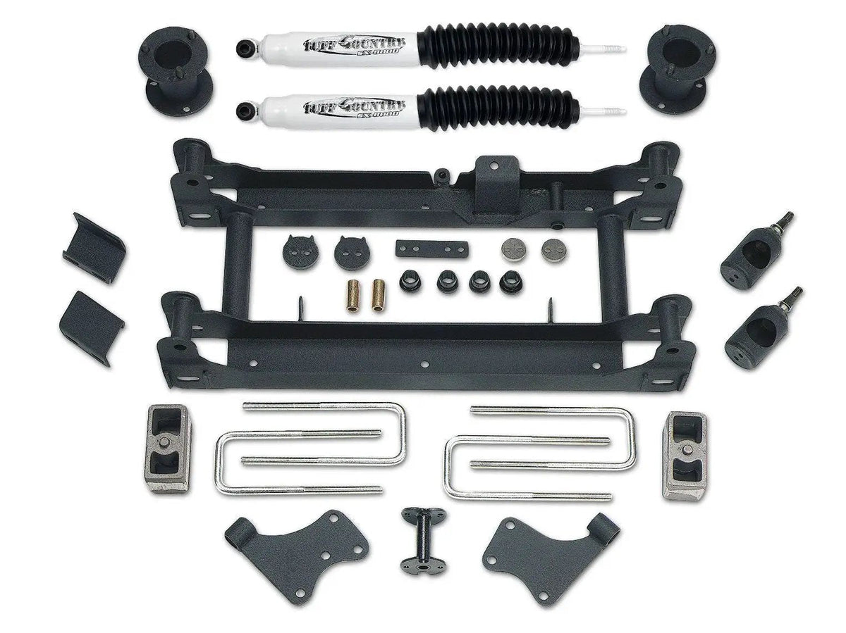 Tuff Country 55900 4.5in Lift Kit No Shocks for 1999-2004 Toyota Tundra 4WD/2WD
