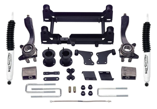 Tuff Country 55907KN 5in Lift Kit with Knuckles SX8000 Shocks for 2005-2006 Toyota Tundra 4WD 2WD