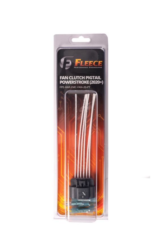 Fleece Performance FPE-HAR-FMC-FAN-20-PT for 20-24 Ford F-250/F-350 Powerstroke 6in Cooling Fan Pigtail