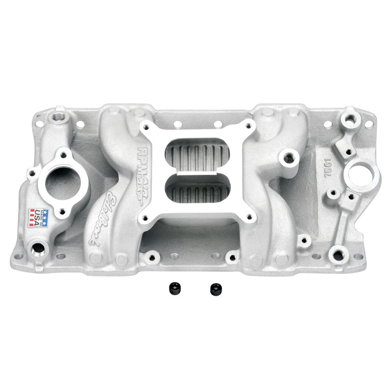 Edelbrock 7501 Performer RPM Air-Gap Intake Manifold for Small Block Chevrolet