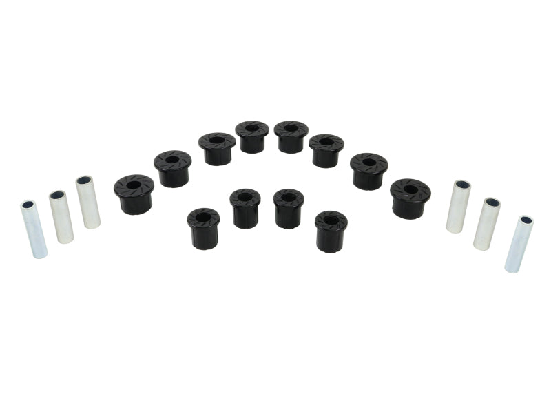 Whiteline W73823 Spring Eye Front/Rear and Shackle Bushing for 2003-2009 Dodge Ram 2500, 2003-2009 Dodge Ram 3500, 2006-2008 Dodge Ram 1500
