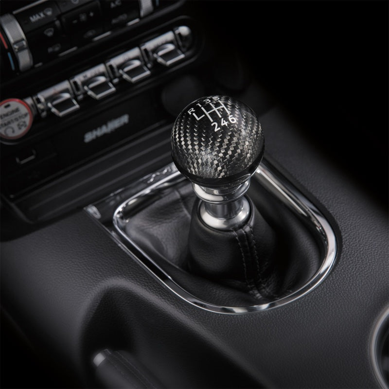Ford Racing for 2015-2025 Mustang Ford Racing Carbon Fiber Shift Knob 6 Speed