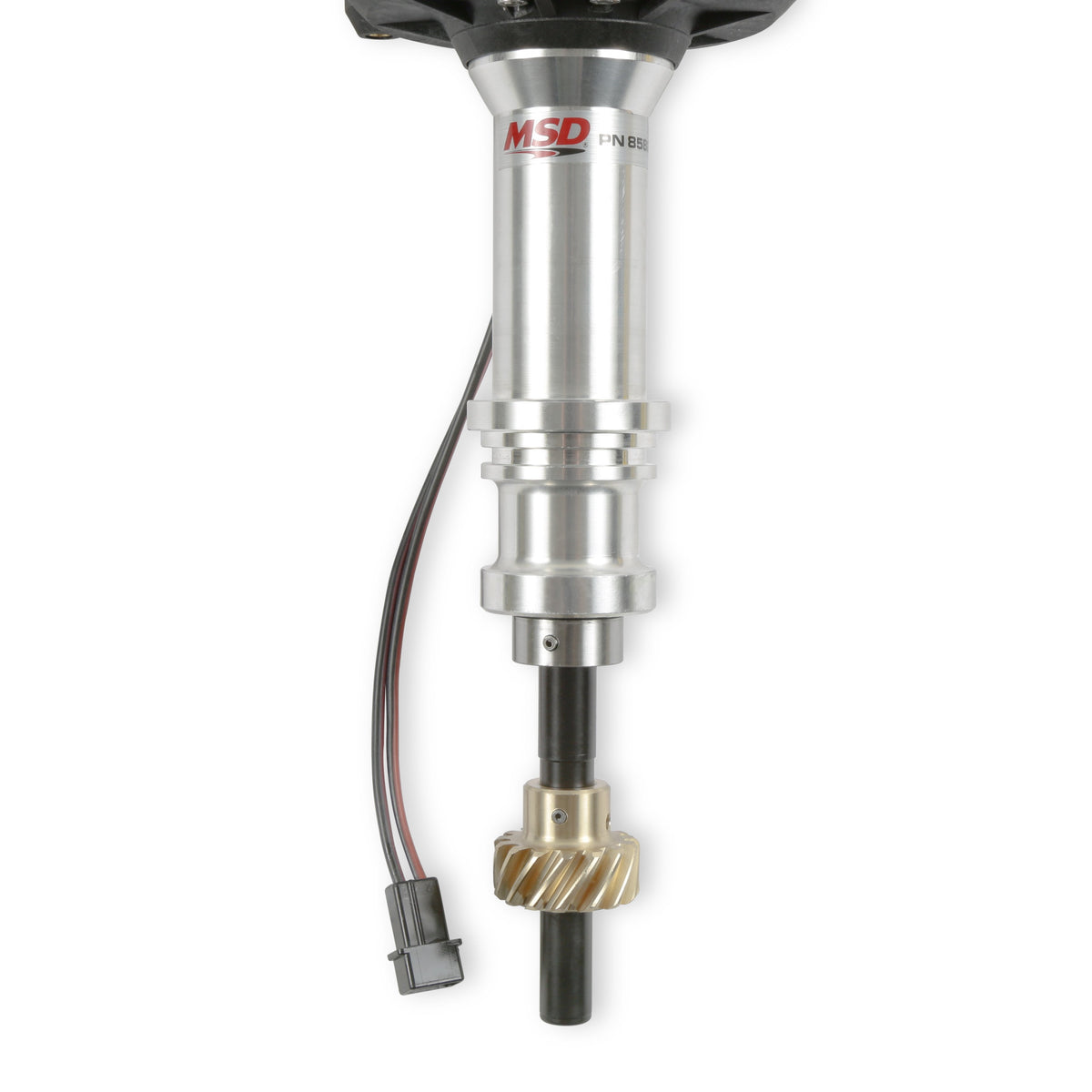 MSD 85827 Billet Distributor - for Ford - Small Block V8 - Bronze Gear