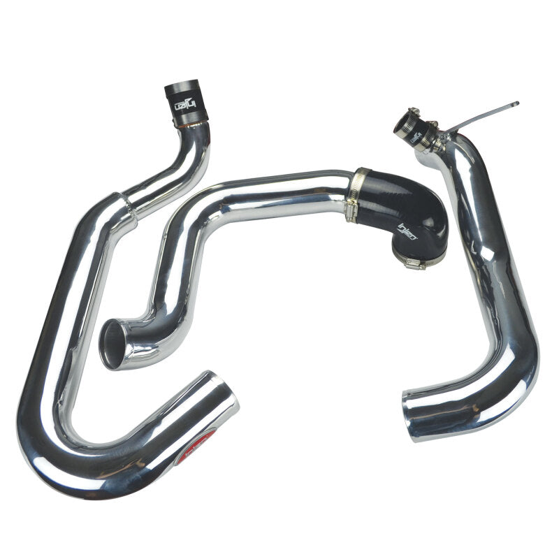 Injen 03-06 Evo 8/9/MR Cast Aluminum Intake System w/ Full Intercooler Piping Polished Short Ram Int - #SP1898P