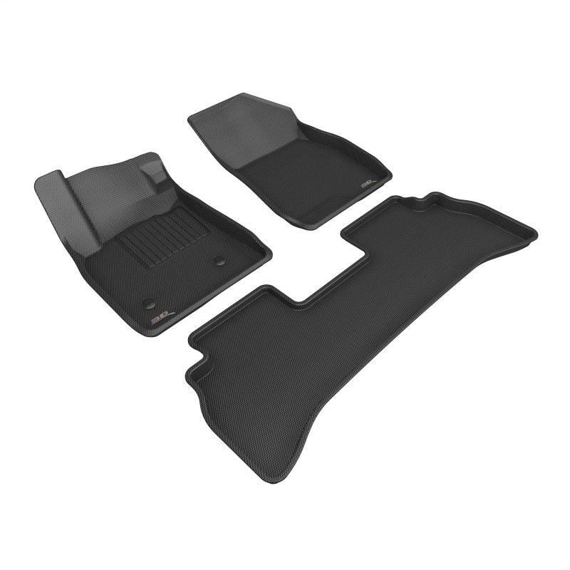 3D MAXpider Kagu Front & Rear Floor Mats for 2021-2024 Chevrolet Trailblazer
