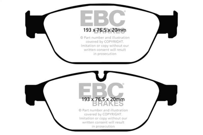 EBC 11-12 Audi A8 Quattro 3.0 Supercharged Redstuff Front Brake Pads DP32087C