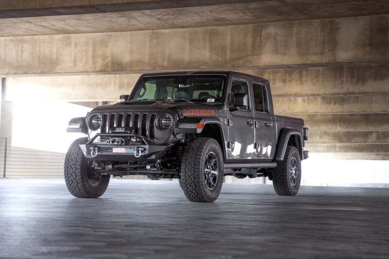 DV8 Offroad 07-23 Jeep Wrangler JK/JL & Gladiator JT FS-1 Series Stubby Front Bumper - #FBJL-11