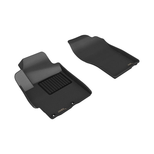 3D MAXpider Kagu Front Floor Mats for 2008-2017 Mitsubishi Evolution X/Lancer