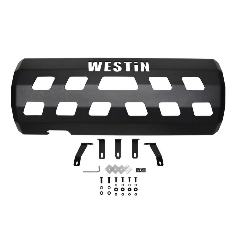 Westin 42-21105 Skid Plate for 2018-2026 Jeep Wrangler JL Muffler Textured Black
