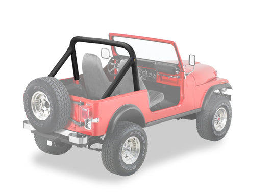 Bestop Jeep 80-83 Cj5 / 80-86 Cj7 Sport Bar Cover (Black Denim)