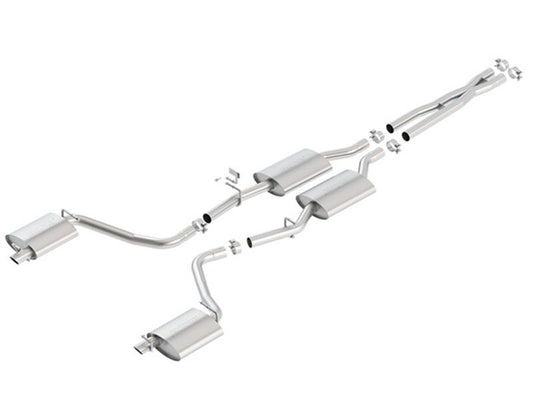 Borla 140685 15-16 Dodge Charger 3.6L V6 S-Type Cat Back Exhaust (Uses Factory Valence) - #140685