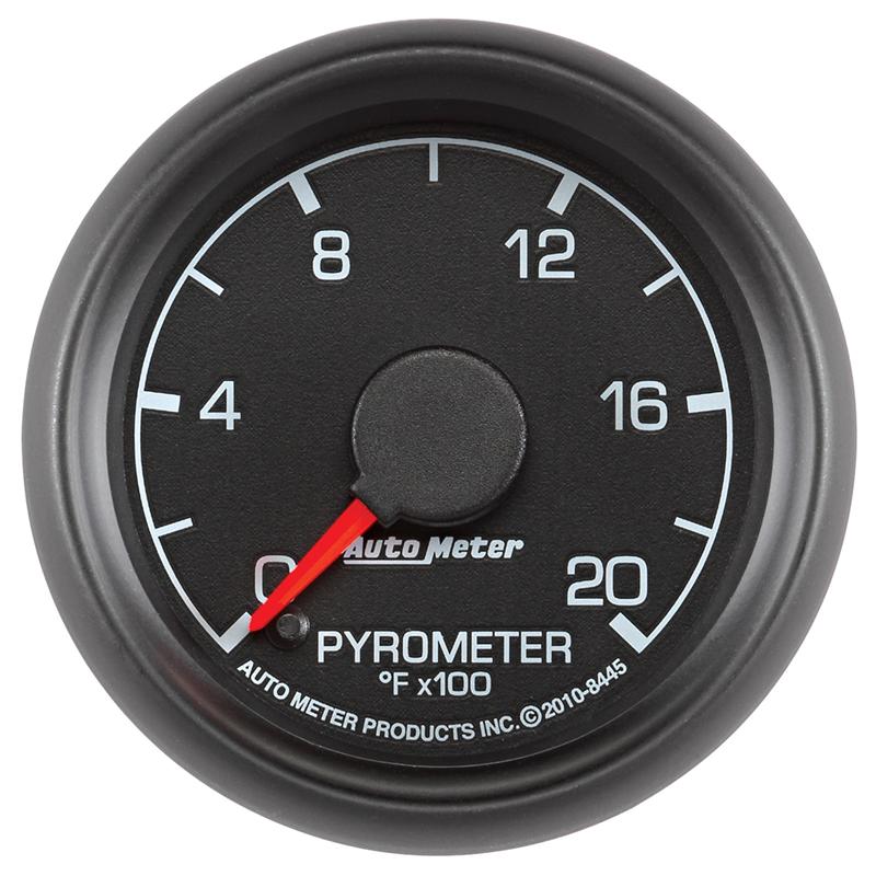 AutoMeter 8445 Factory Match 52mm Full Sweep Electric 0-2000 Degrees F EGT Pyrometer Gauge for Ford
