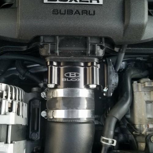 BLOX Racing 2013+ Subaru BRZ / Toyota 86 / Scion FR-S 70mm Billet Throttle Body - Black BXIM-50203-BK