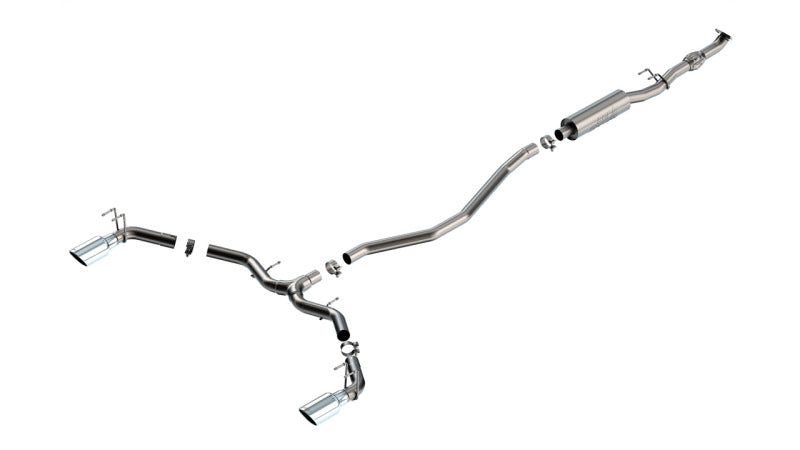 Borla 140922 Cat-Back Exhaust System S-Type for 2022-2026 Honda Civic Si / 2023-2026 Acura Integra (1.5L I4)