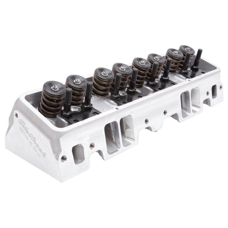 Edelbrock 77599 Victor Jr 215cc Cylinder Head 64cc for Small Block Chevrolet