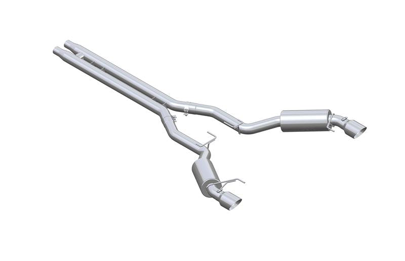 MBRP S7278409 Cat-Back Exhaust System - 2015-2017 Ford Mustang GT 5.0L (Race) | T409 Stainless