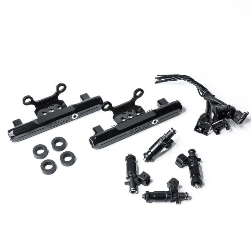 DeatschWerks 04-06 Subaru STI/LGT Side Feed to Top Feed Fuel Rail Conv Kit w/ 1200cc Injectors