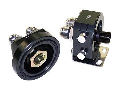BLOX Racing Remote Oil Filter Relocation Kit - Black BXGA-00115-BK