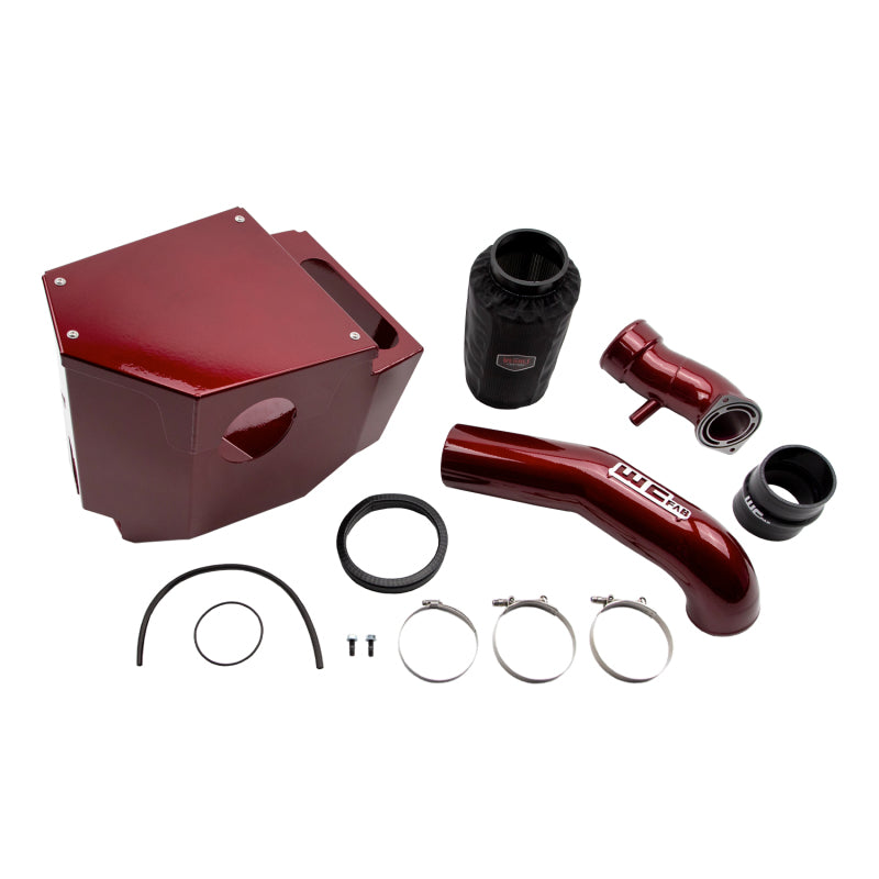 Wehrli Custom Fabrication WCF100684-GW 4in Intake Kit Stage 2 Gloss White for 2020-2026 Chevrolet Silverado / GMC Sierra 2500 HD / 3500 HD 6.6L L5P Duramax