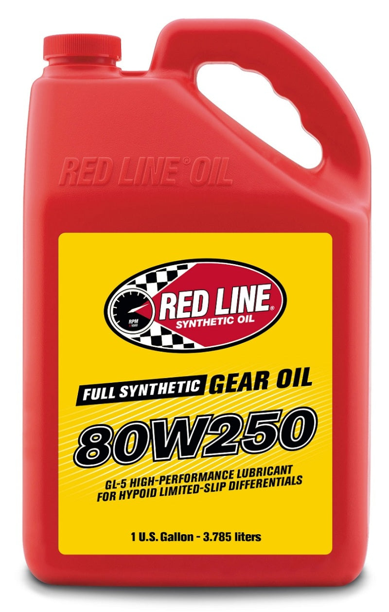Red Line 58605 80W250 GL-5 Gear Oil - Gallon (4 Pack)