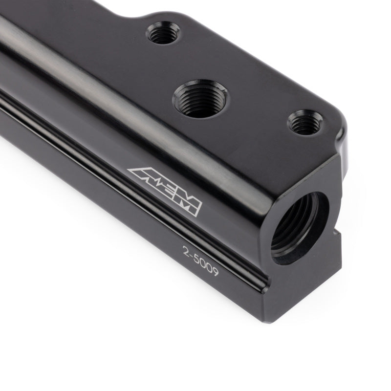 AEM 96-00 Civic CX/DX/LX/EX & 96-97 Del Sol S/Si Black Fuel Rail
