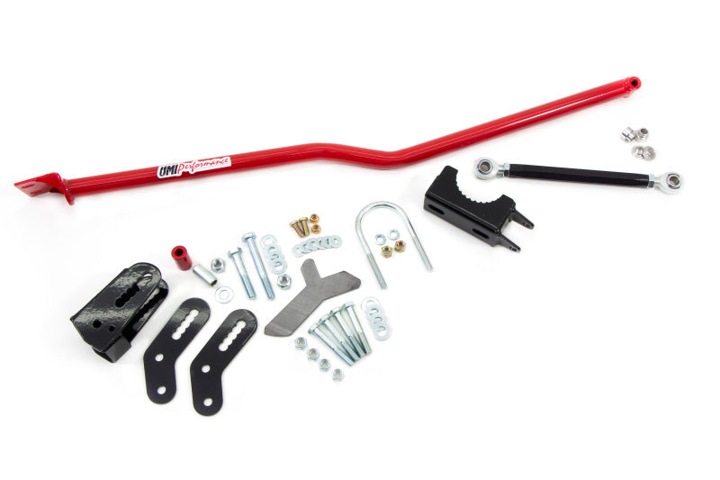 UMI Performance 2062-R Competition Panhard Bar Lowering/Leveling Kit Red
