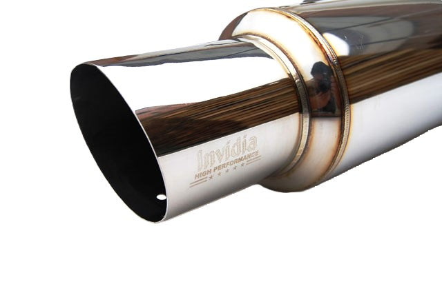 Invidia HS08SW4GTP 08-14 Subaru WRX Sedan Single N1 S.S.Tip Cat-back Exhaust