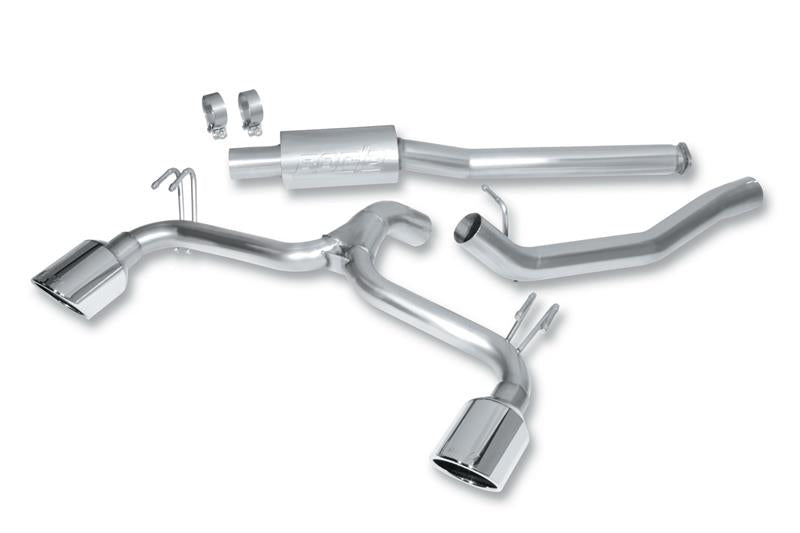 Borla 140334 09-15 Mitsubishi Lancer Ralliart 2.0L 4cyl MT 6spd AWD Catback Exhaust - #140334