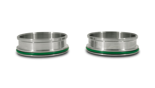 Vibrant Stainless Steel Weld Fitting w/O-Rings for 4in OD Tubing