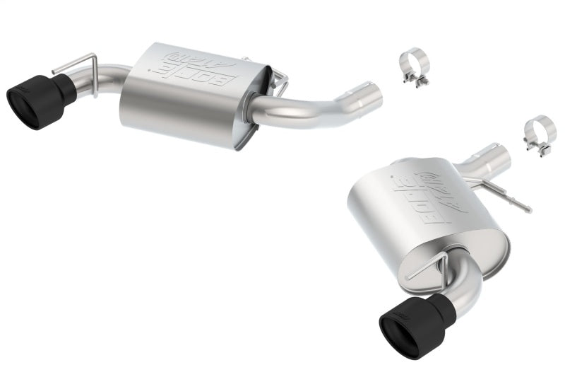 Borla 11923CB Axle-Back Exhaust System ATAK with Black Coated Tips for 2016-2024 Chevrolet Camaro SS