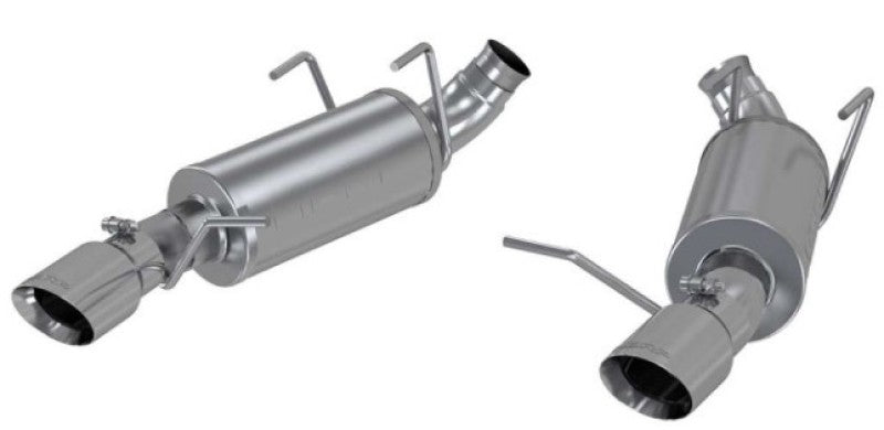 MBRP Ford Mustang V6 3in. Dual Muffler Axle Back Split Rear Exhaust AL