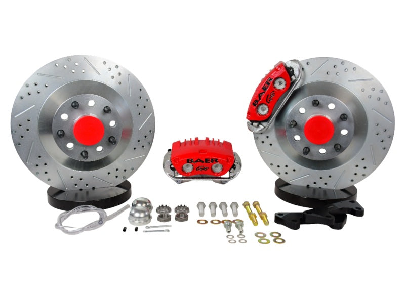 Baer Brakes Applications Using Wilwood Pro MII Spindles 13in Classic Series Front Brake Kit — 5x4.5" BC