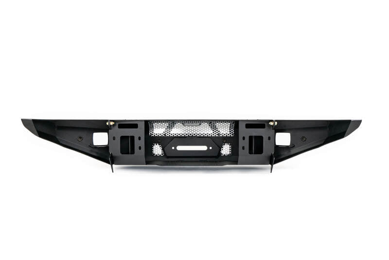 DV8 Offroad 2021+ Ford Bronco Front Bumper Winch Capable w/ Optional Bull Bar/Aux Light Opening - #FBBR-01