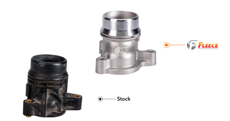 Fleece Performance FPE-FMC-TH-1125 for 11-25 Ford F-250/F-350/F-450 6.7L Powerstroke Thermostat Housing Upgrade