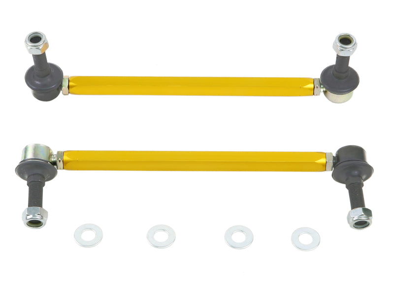 Whiteline KLC180-275 Universal Sway Bar Link Assembly Heavy Duty Adjustable Steel Ball for 2019-2025 Ford Ranger, 2000-2007 Mercedes-Benz C230, 2003-2009 Mercedes-Benz CLK500 and More