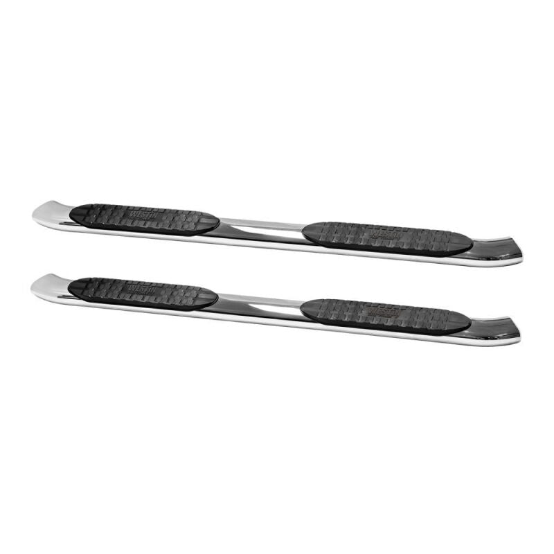Westin 21-53520 PRO TRAXX 5 Oval Nerf Step Bars for 2009-2014 Ford F-150 SuperCrew Stainless Steel