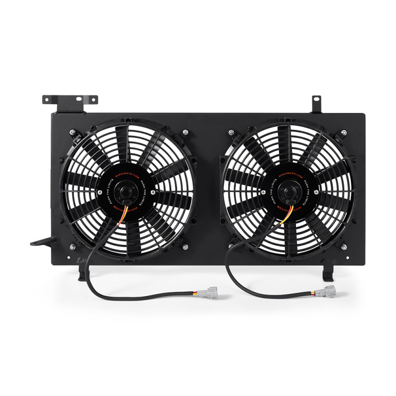 Mishimoto 08+ Subaru WRX/STI PNP Aluminum Fan Shroud Black - #MMFS-STI-08PBK