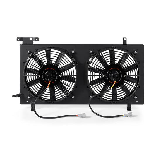Mishimoto 08+ Subaru WRX/STI PNP Aluminum Fan Shroud Black - #MMFS-STI-08PBK