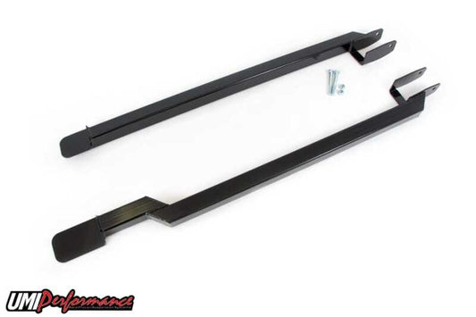 UMI Performance 2000-R Boxed Style Weld-In Subframe Connectors Red