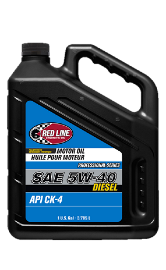 Red Line 12715 Pro-Series Diesel CK4 5W40 Motor Oil - Gallon (3 Pack)