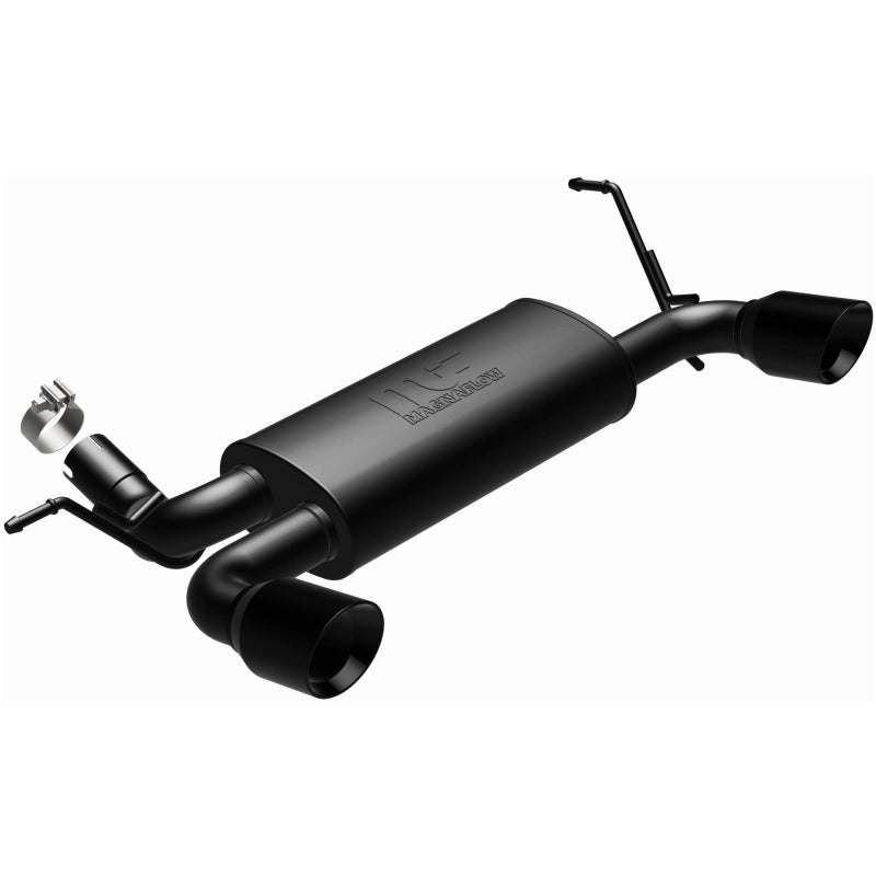 MagnaFlow 15160 07-17 Jeep Wrangler JK 3.8/3.6L Dual Split Rear Exit Black Axle-Back Exhaust - #15160